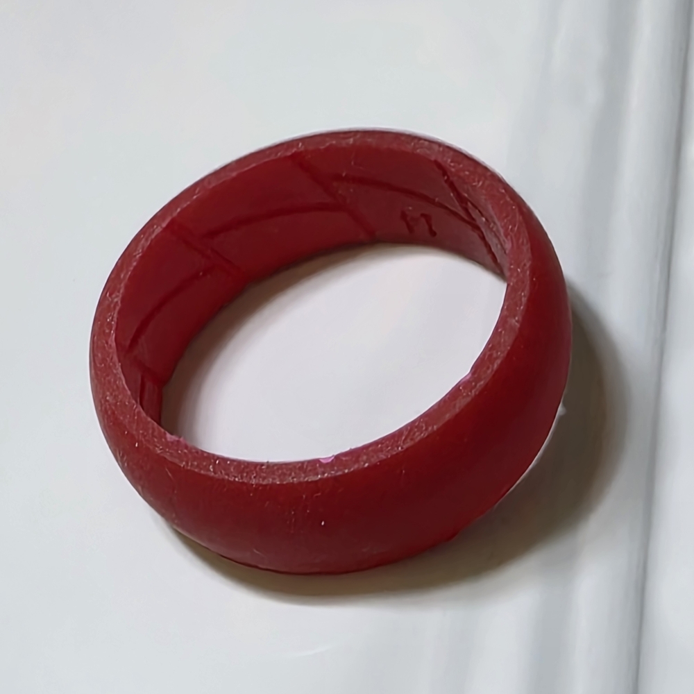Red Silicone Ring